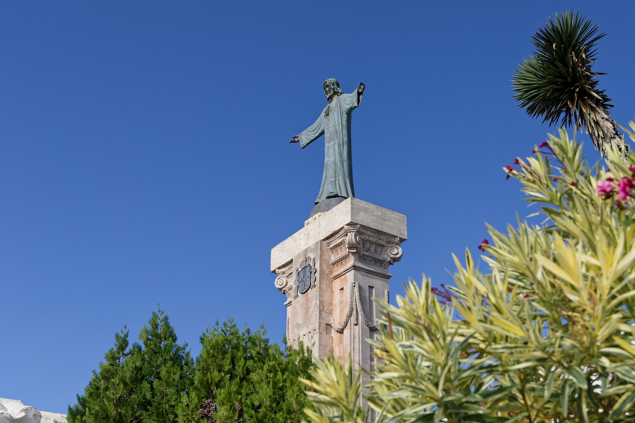 Christusstatue am Monte Toro